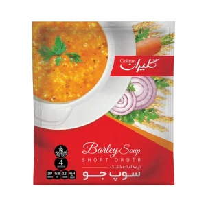 سوپ نیمه آماده جو