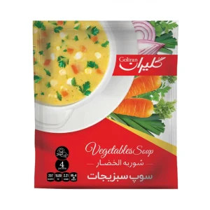 سوپ نیمه آماده سبزیجات