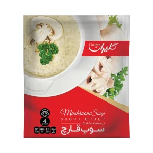 سوپ نیمه آماده قارچ