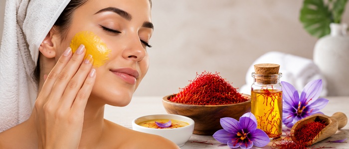 خواص زعفران برای پوست و زیبایی