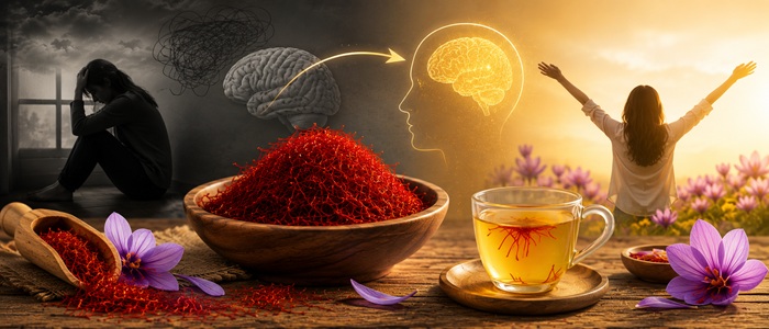 خواص زعفران در درمان افسردگی
