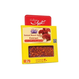 عصاره گرانول شده زعفران فوری دسته 2گرم