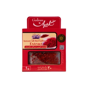 عصاره گرانول شده زعفران فوری پاکتی 1 گرم شاخص