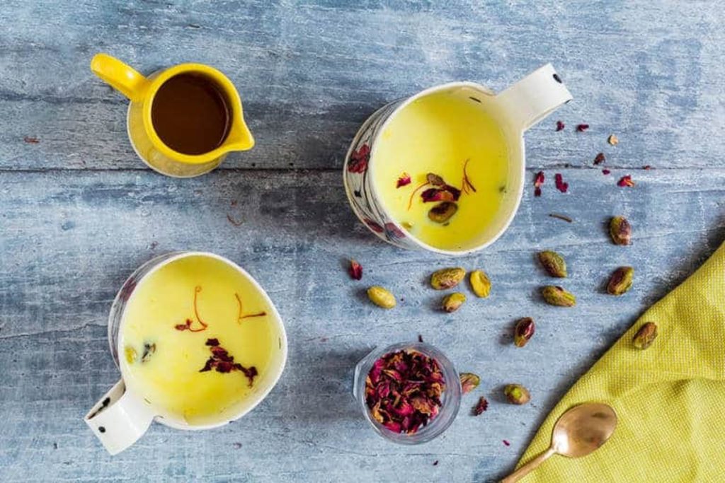 مصرف شیر زعفران در بارداری