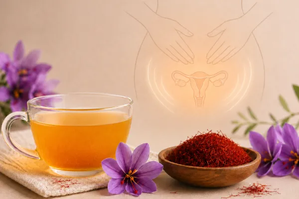 خواص زعفران برای رحم و پاکسازی