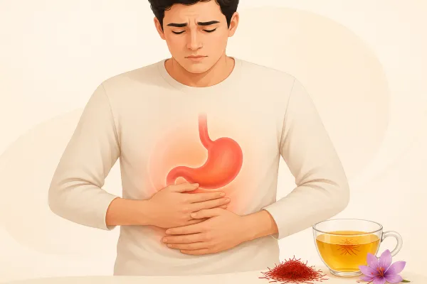 خواص زعفران برای ورم معده
