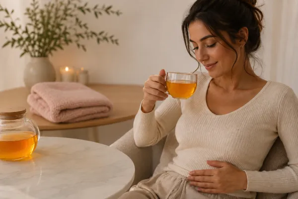 خواص چای زعفران برای پریودی