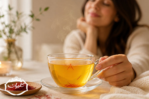 خواص چای زعفران