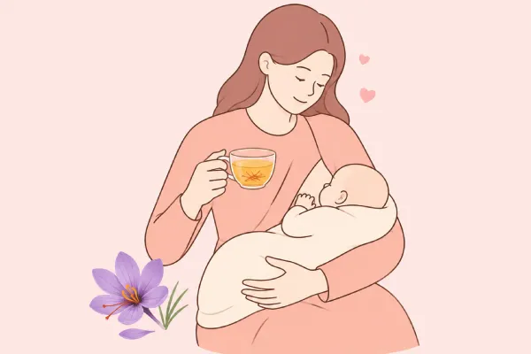 رابطه شیردهی و جلوگیری از بارداری با زعفران