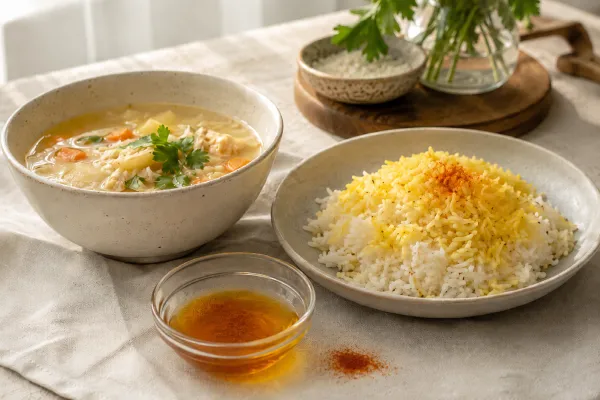 نحوه مصرف زعفران برای معده درد
