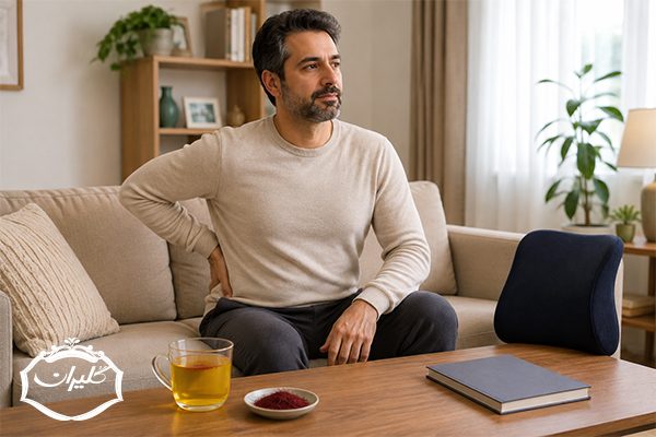 خواص زعفران برای کمر