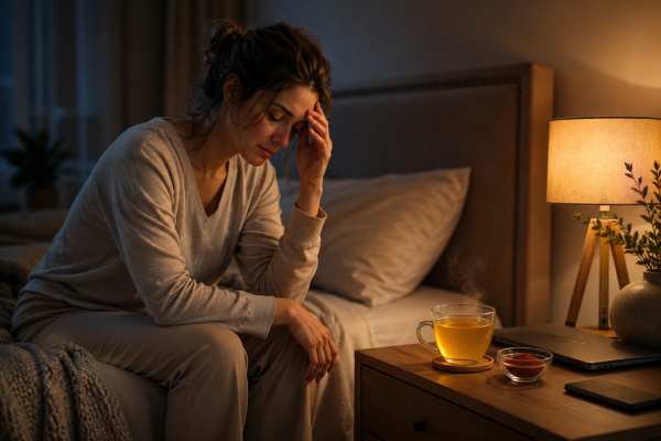 کاهش بیداری و بیقراری شبانه